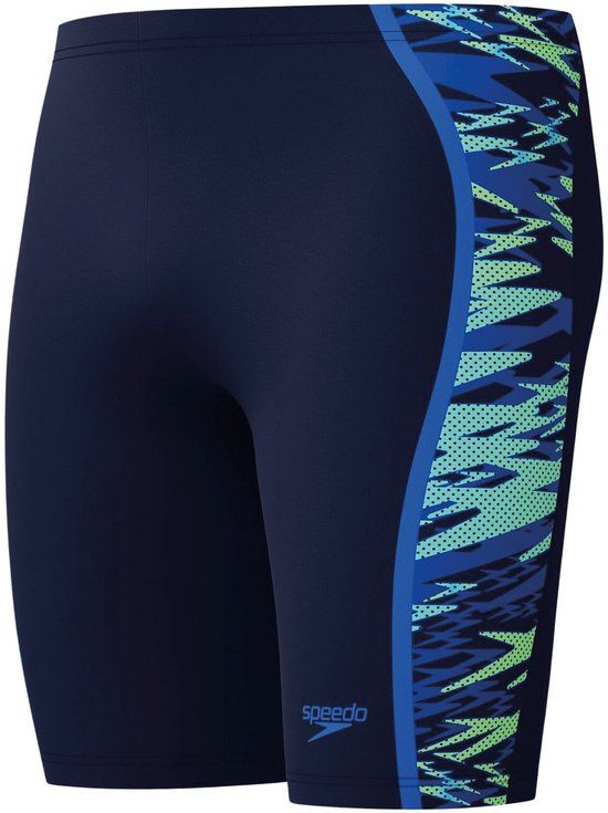 Speedo Printed Hyperboom Splice Jammer Heren - Maat L