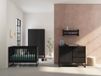 Cabino Born Lucky ® Babykamer Toscane 3 Delig Donkerbruin/Zwart