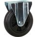 Meso Bokwiel rubber 200mm - 200kg draagvermogen
