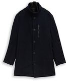 Tom Tailor - Manteau en laine 2-en-1 avec insert amovible - Taille M - bleu captain