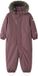 NAME IT - NMNSNOW10 SUIT SOLID FO NOOS - Unisex - Ski Jassen - Roze/Bruin - Maat 98