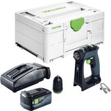 Festool CXS 18 accuboormachine 18 V 40 Nm borstelloos + 1x accu 5.0 Ah + lader + systainer
