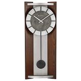 Bulova Newton Wandklok Slinger Espresso