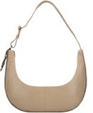 LIEBESKIND BERLIN Leren Schoudertas Moon Sheep Natural Hobo Bag Sandcastle Beige