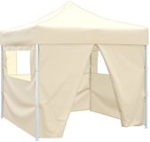 vidaXL Partytent 291 x 291 x 315 cm Crèmekleurig Oxford Stof