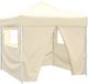 vidaXL Partytent 291 x 291 x 315 cm Crèmekleurig Oxford Stof
