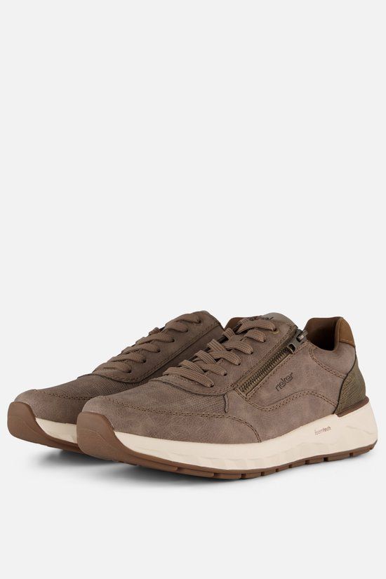Rieker Sneakers grijs Synthetisch - Maat 44