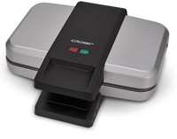 Cloer 6259 Sandwich Maker - Black/Silver