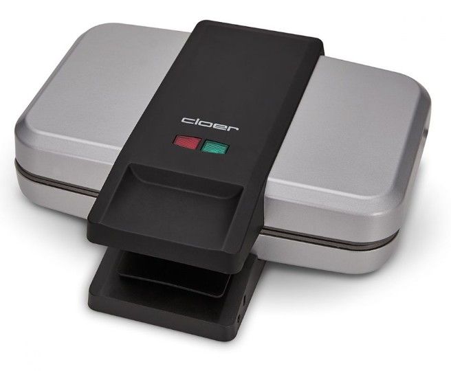 Cloer 6259 Sandwich Maker - Black/Silver