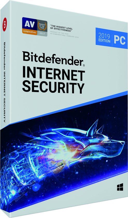 Bitdefender Internet Security 2019 - 1 Apparaat - 1 Jaar - Windows