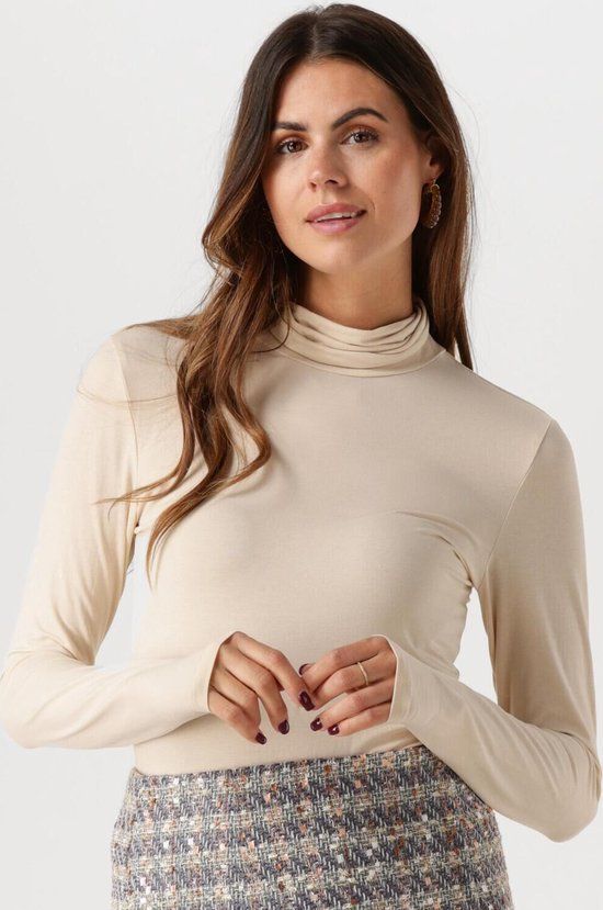 MSCH Copenhagen Mschbetrina R Ls Top - Zand - Maat S/M - Dames