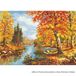 Magic Needle 45-02 ZW Gouden Herfst Kruissteekset met telpatroon Zweigart Edition, katoen, meerkleurig, 35x25cm