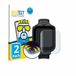BROTECT - Screenprotector voor Insta360 GPS preview remote Built-In Mic - Folie Beschermfolie matte volledig dekking 2 Stuks