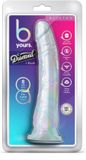 Blush Novelties B Yours Diamond - Glisten Dildo 22 cm - Transparant