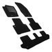 MTM SP-3882 Op maat gemaakte velours vloermatten voor Volvo XC90 I 7-zits 2002>2015
