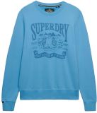 Superdry Retro Outdoor Relaxed Fit Sweatshirt Blauw M Man