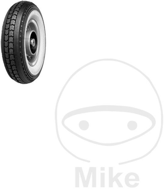 Continental LB Whitewall TT 46J Voor-of Achterband 3.50 x R8 Blanc
