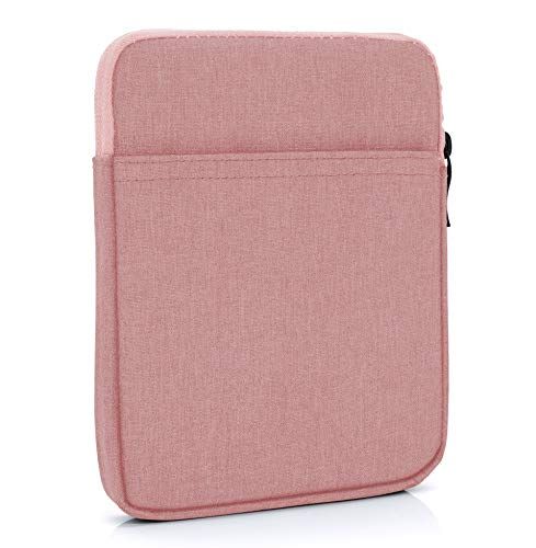 MyGadget 6 Inch Nylon Sleeve Cover - Beschermhoes Tas 6" voor eBook Reader / Smartphone / Navi bijv. Kindle Paperwhite / Apple iPhone 12 Pro - Roze