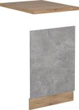 Vicco R-Line Voorpaneel vaatwasser – 45 cm, WB Eik Beton