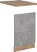 Vicco R-Line Voorpaneel vaatwasser – 45 cm, WB Eik Beton