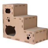 TIAKI krabtrappuzzel voor katten 70x40x60cm