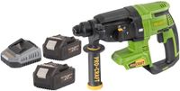 Procraft PHA40bb accu-boorhamer 20 V 2,6 J SDS plus borstelloos + 2x accu 4,0 Ah + oplader