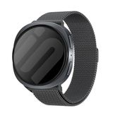 Strap-it Milanese band - Milanees mesh bandje geschikt voor Samsung Galaxy Watch 9 (40/44mm) / Watch 8 (40/44mm) / 8 Classic (46mm) - space grey / grijs
