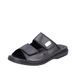 Rieker 25590, herenslippers, Schwarz Schwarz 00