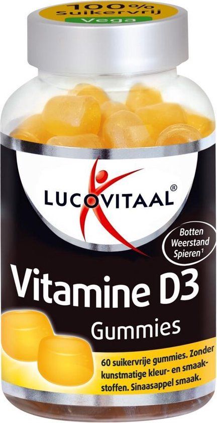 Lucovitaal Gummies Vitamine D3 - 60 gummies