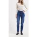 Mud Jeans Mams High Tapered Stone Indigo Taille: W32L34 | Pantalons droits Outlet | Femme | Bleu