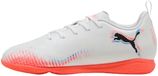 PUMA FUTURE 8 PLAY IT Jr Unisex Sportschoenen - PUMA White-PUMA Black-Glowing Red