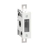 4-polige extra pool voor GL0160-315 IEC/EN, 7,6 x 3 x 16,4 cm, wit (referentie: GLX420315)