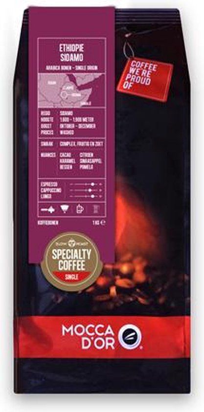 Mocca d'Or Ethiopië Sidamo Koffiebonen 1 kg