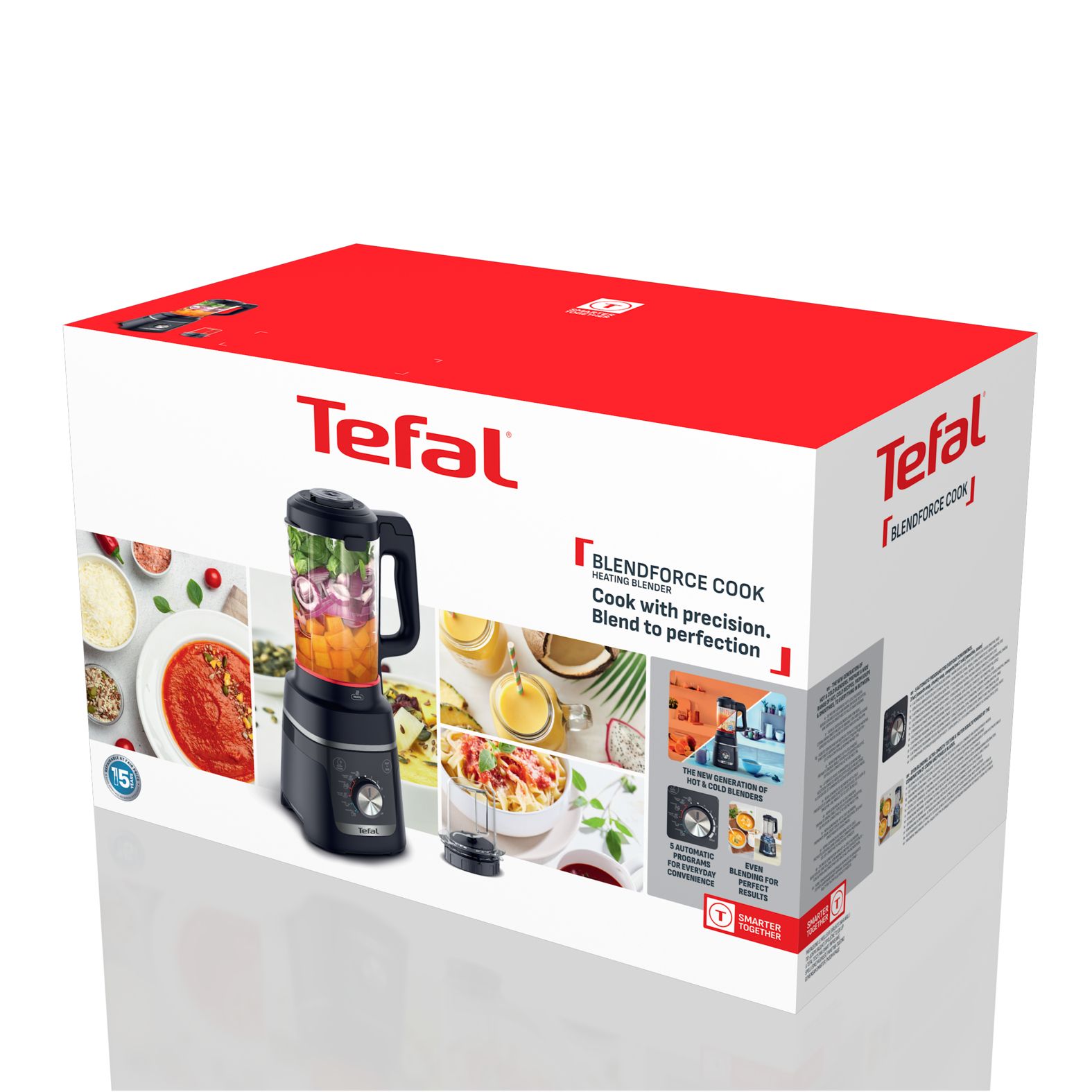 Tefal Blendforce Cook BL5768 Blender met kookfunctie - Zwart