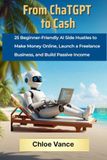 From ChatGPT to Cash: 25 Beginner-Friendly AI Side Hustles to Make Money Online, Launch a Freelance Business, and Build Passive Income