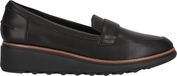 Clarks Slipper Sharon Gracie Zwart Cuir Dames Maat 42
