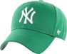 47 Brand New York Yankees Raised Basic MVP Pet Kelly Groen Unisex Katoen Baseball Cap