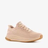 Skechers Bobs Squad 4 dames sneakers - Natuurlijk gaas - Beige - Maat 39
