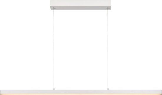 Lucide SIGMA - LED Hanglamp - 30W - 2700K - Wit - Dimbare LED - 118.5 cm