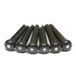 Graph Tech PP 2142 00 TUSQ Traditional Style Bridge Pins noir avec incrustation nacre (6 pièces)