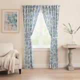 Waverly Charmed Life Thermo-gordijnen met bloemenpatroon, voor woonkamer, 132 x 213 cm, korenbloem