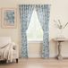 Waverly Charmed Life Thermo-gordijnen met bloemenpatroon, voor woonkamer, 132 x 213 cm, korenbloem