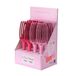 Olivia Garden Fingerbrush Soie & Nylon Rose Poudré 2026 Présentoir 8 Pièces