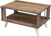 homemaniac Homemania Salontafel Nicol 70x50x40 cm walnootkleurig
