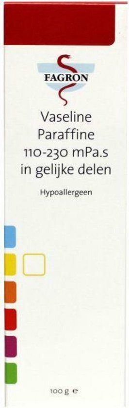 Fagron Vaseline paraffine zalf 110/230 - 100 gram