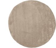 LABEL51 Velo Vloerkleden - Creme - Polyester - 200x200 cm - Rond
