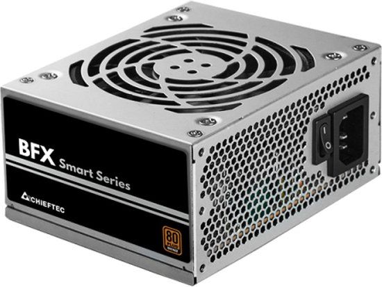 Chieftec Smart 350W power supply unit 20+4 pin ATX ATX Zwart, Zilver