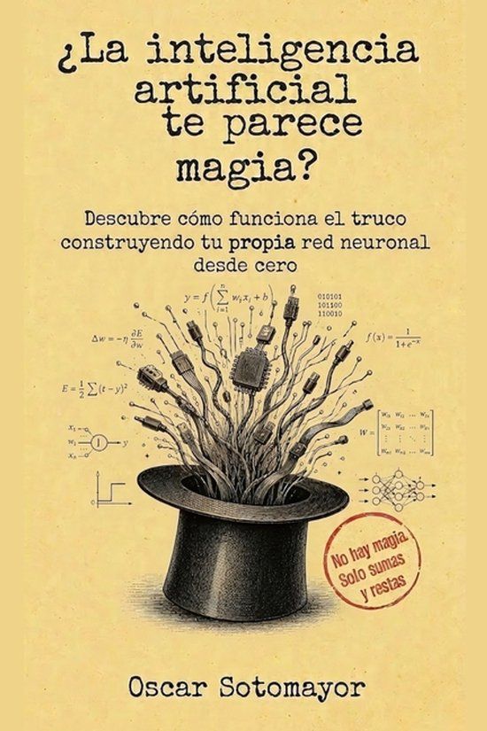 ¿La Libri GmbH ¿La inteligencia artificial te parece magia?: Descubre cómo funciona el truco construyendo tu propia red neuronal desde cero