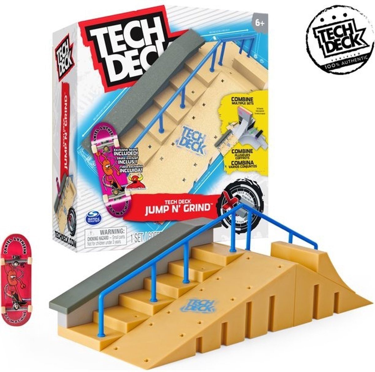 Tech Deck skatepark Jump n grind