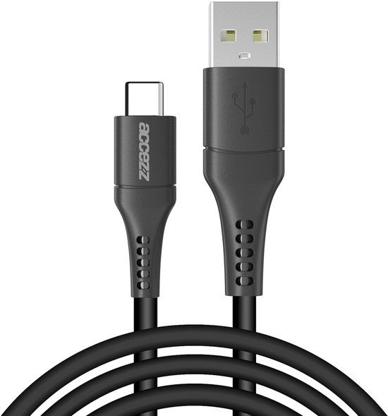 Accezz naar USB kabel - 2 meter - Zwart